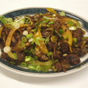 Mussel Meat made with black pepper, tomato, onion & green chilli