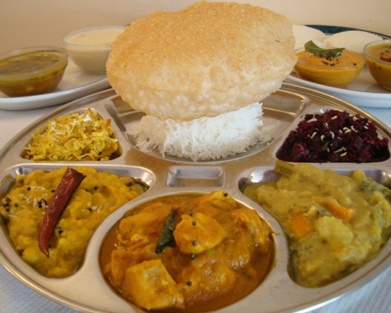Crispy ghee roast dosa with sambar and coconut chutney at Krishna’s Inn, Bristol